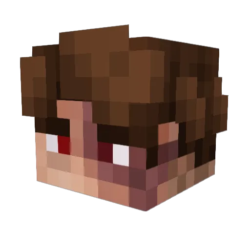 Ivanco_j Minecraft avatar head, 3D render