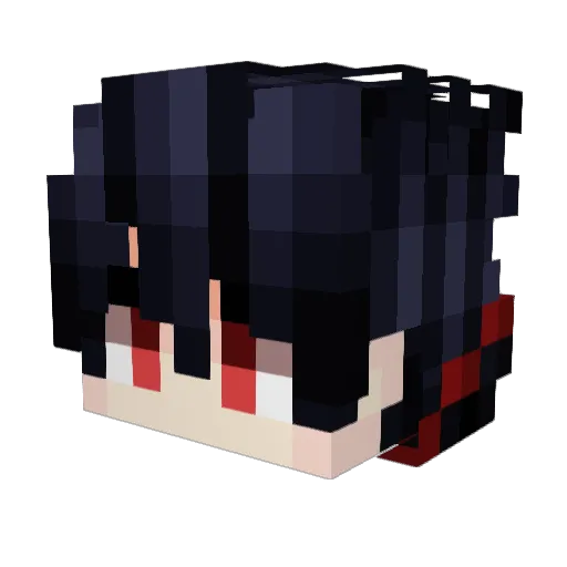 Ivandrost Minecraft avatar head, 3D render
