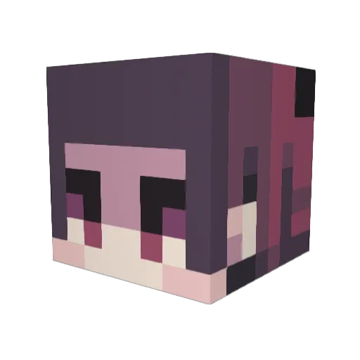 Ivanmariano Minecraft avatar head, 3D render