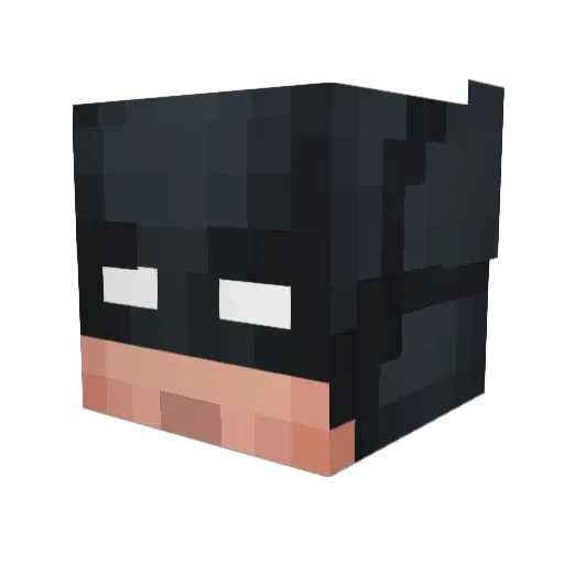 Ivann_007 Minecraft avatar head, 3D render