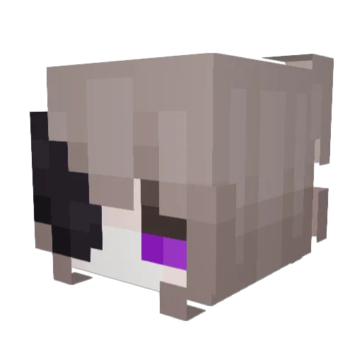 IvannyMC Minecraft avatar head, 3D render