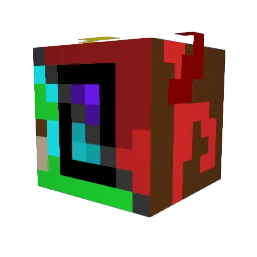Ivanturk1341 Minecraft avatar head, 3D render