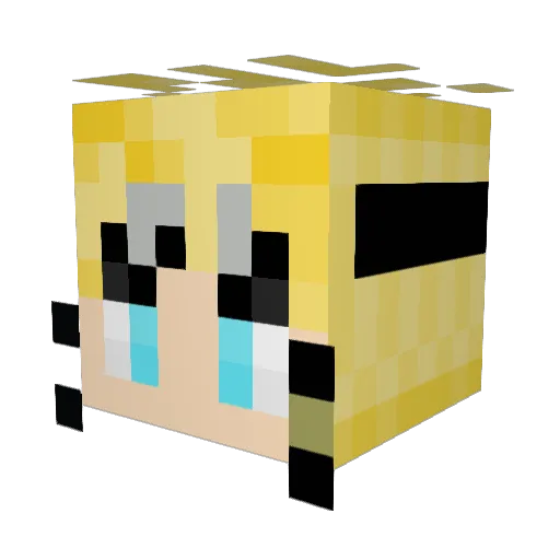 Ivanv2171 Minecraft avatar head, 3D render