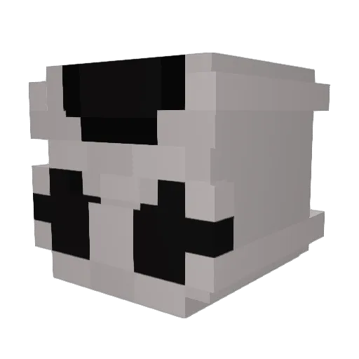 IvarBragi Minecraft avatar head, 3D render