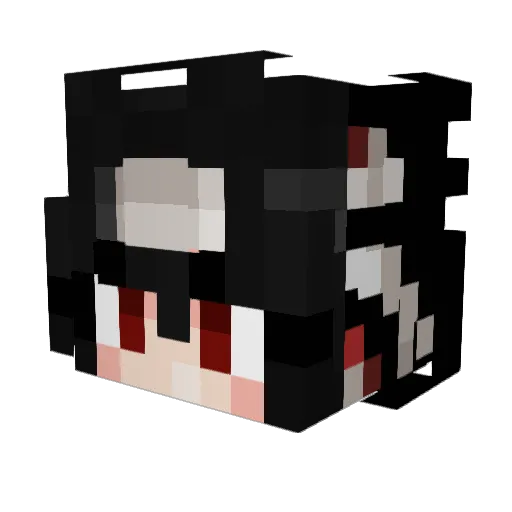 Iverson__ Minecraft avatar head, 3D render
