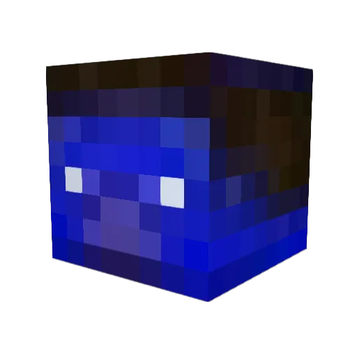 Iviotbadguy Minecraft avatar head, 3D render