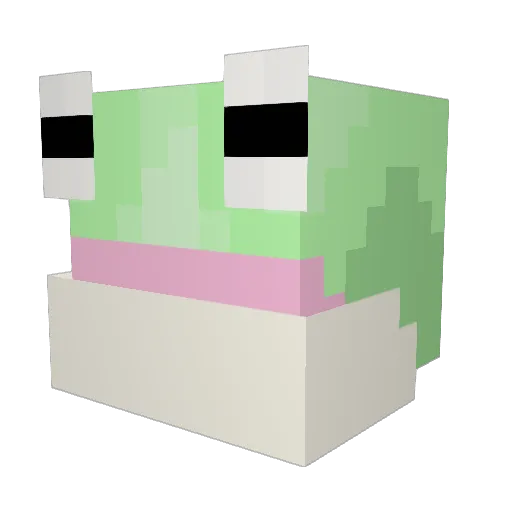 IvoBoy010 Minecraft avatar head, 3D render