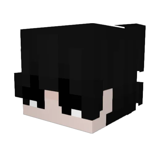 Ivsg Minecraft avatar head, 3D render