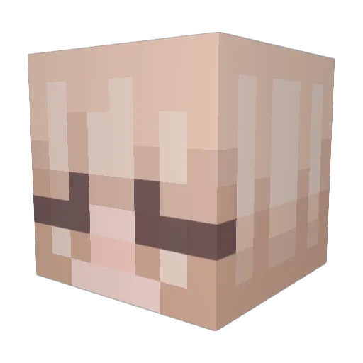 Ivy123456 Minecraft avatar head, 3D render