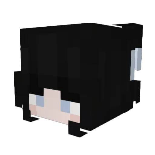 IvyBlossom_ Minecraft avatar head, 3D render