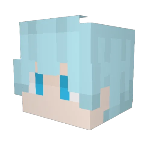 IvyIsMyLove Minecraft avatar head, 3D render