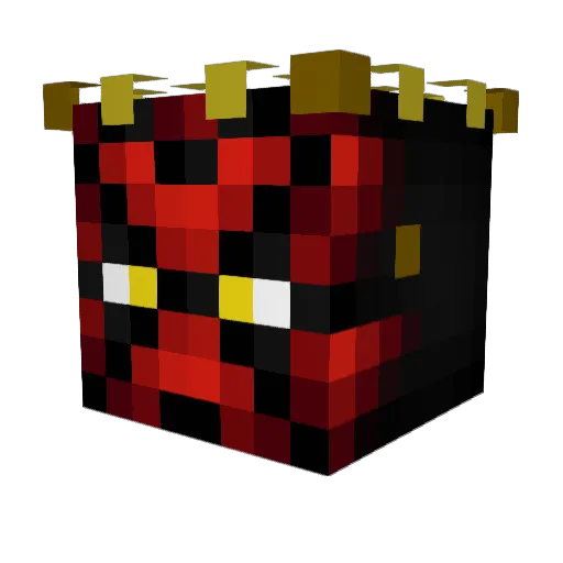 IvyRoblox Minecraft avatar head, 3D render
