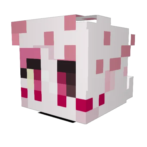 IvyTempest Minecraft avatar head, 3D render