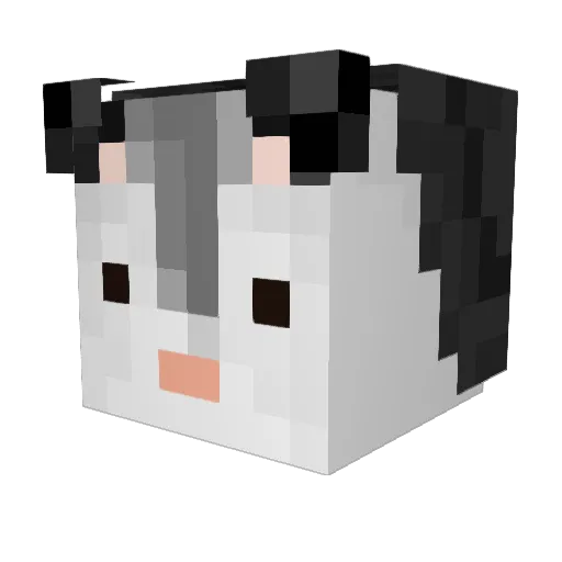 IvyThan Minecraft avatar head, 3D render