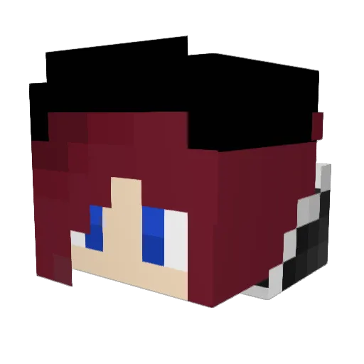 IvyVoodoo Minecraft avatar head, 3D render