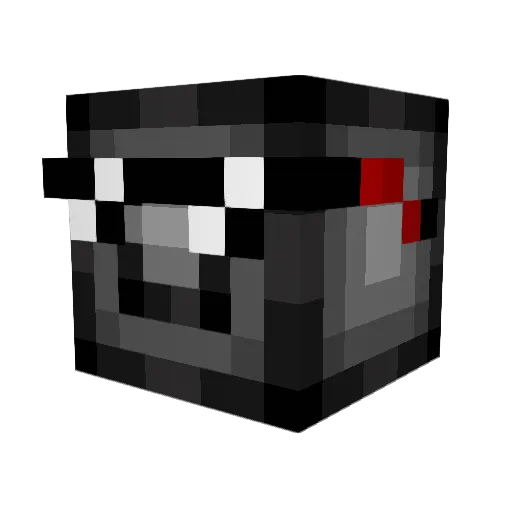 Ivysocool Minecraft avatar head, 3D render