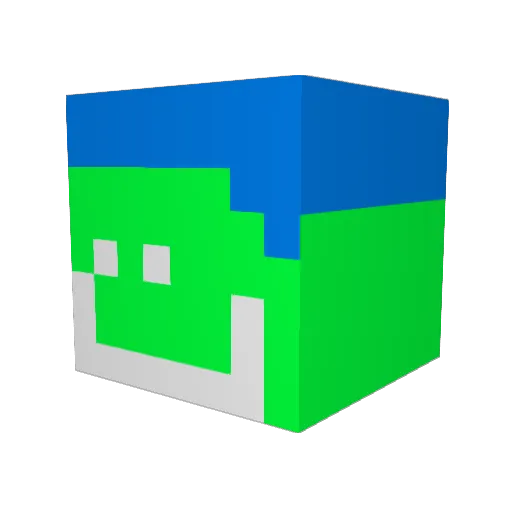 IwanPlayz Minecraft avatar head, 3D render