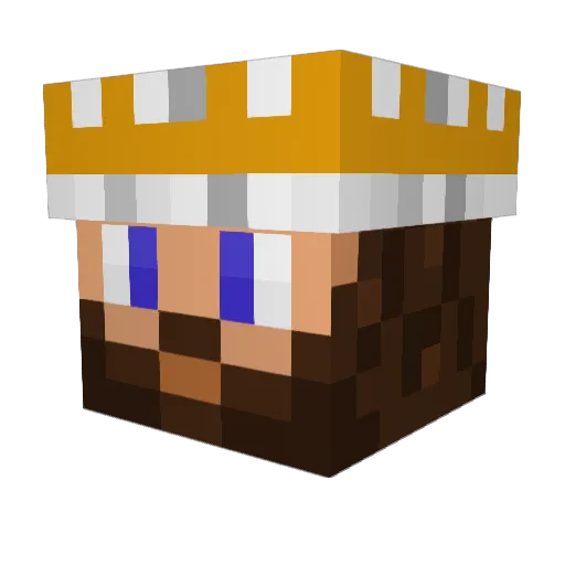 IwanTheTerrible Minecraft avatar head, 3D render