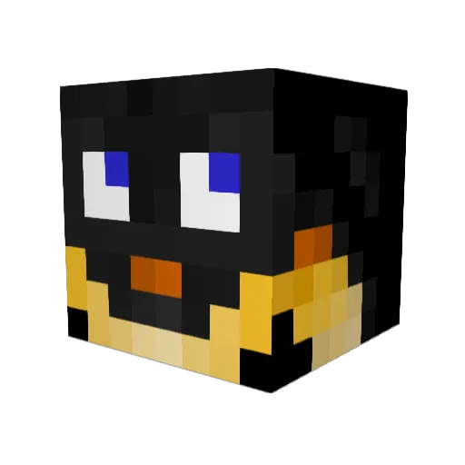 IwillYeetonYou Minecraft avatar head, 3D render