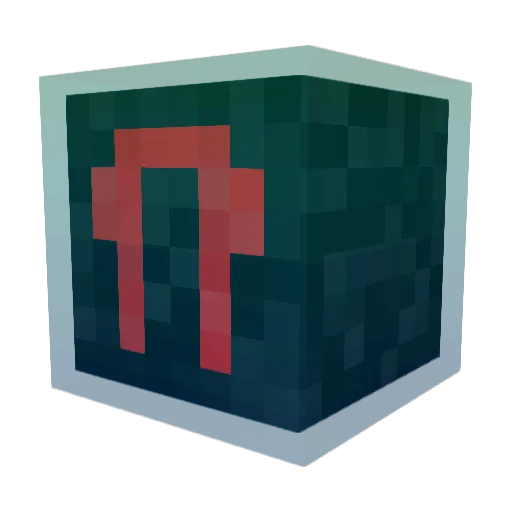 IwiznafI Minecraft avatar head, 3D render