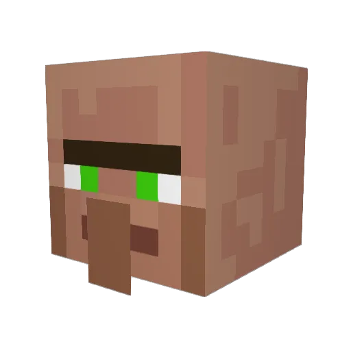 IxVoid Minecraft avatar head, 3D render