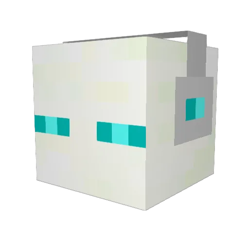 IzanhanFranz Minecraft avatar head, 3D render