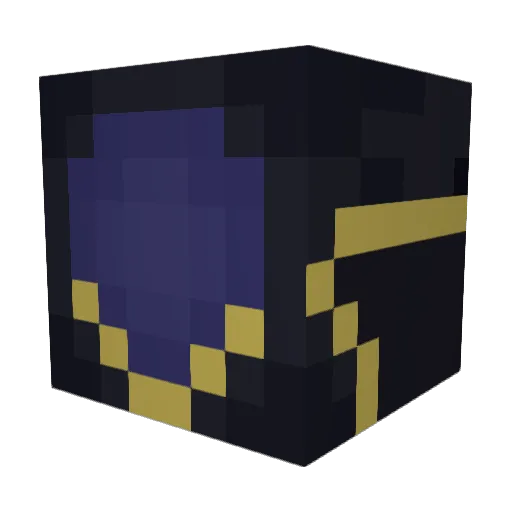 Izlibug Minecraft avatar head, 3D render