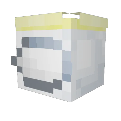 Izmo916 Minecraft avatar head, 3D render