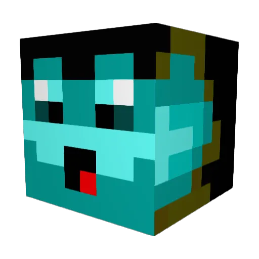 Izok_37 Minecraft avatar head, 3D render