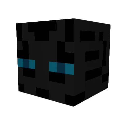 Izun_ Minecraft avatar head, 3D render