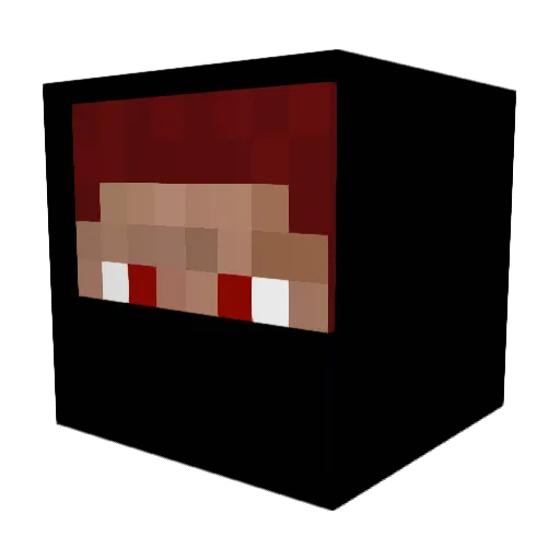 Izzinator6622 Minecraft avatar head, 3D render