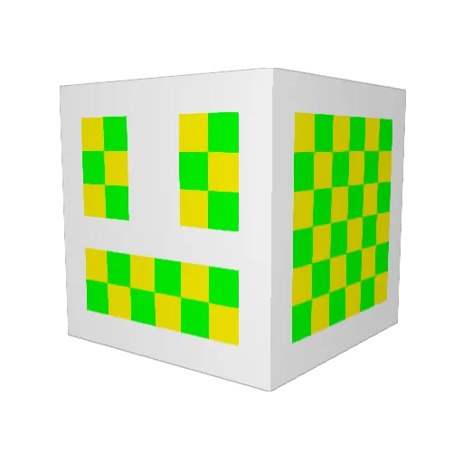 Izzy31 Minecraft avatar head, 3D render
