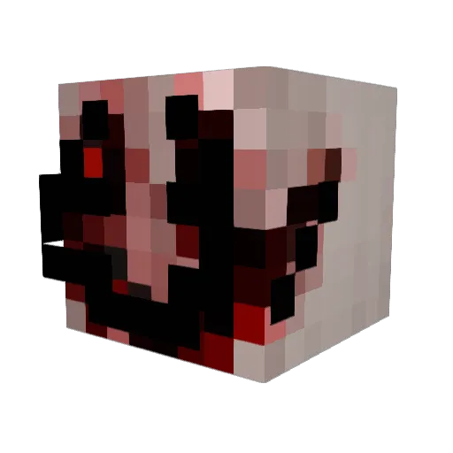 IzzyGame1512 Minecraft avatar head, 3D render