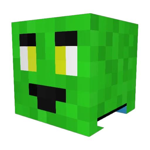 IzzyNZ358 Minecraft avatar head, 3D render