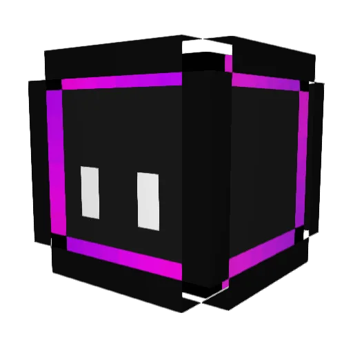 IzzyVibes Minecraft avatar head, 3D render