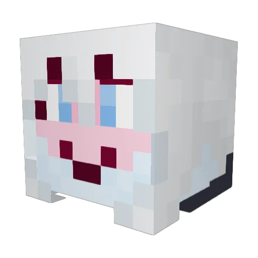 Izzy_bella513 Minecraft avatar head, 3D render