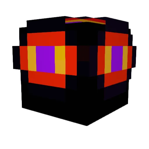 Izzyp445 Minecraft avatar head, 3D render