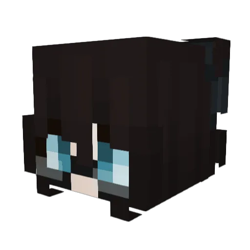 Izzyy___ Minecraft avatar head, 3D render