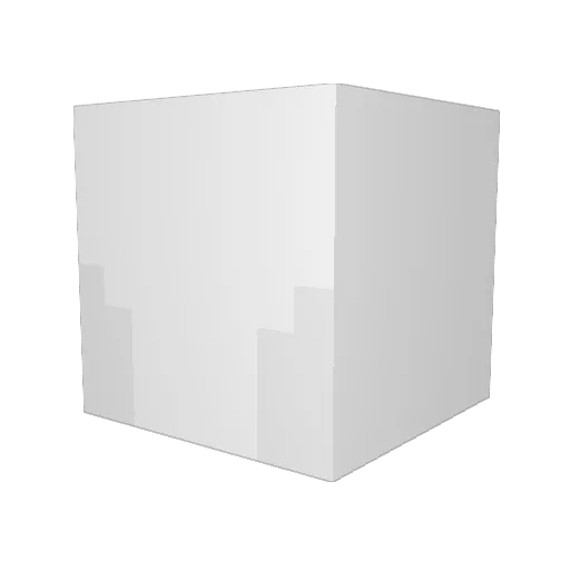 J00sB0x Minecraft avatar head, 3D render