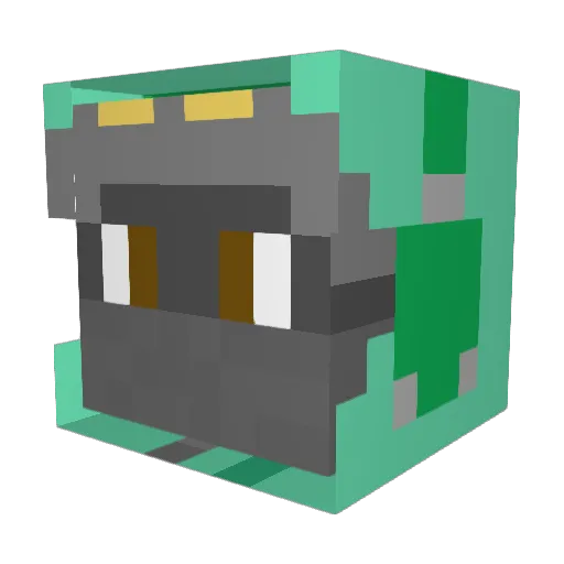 J03y1889 Minecraft avatar head, 3D render