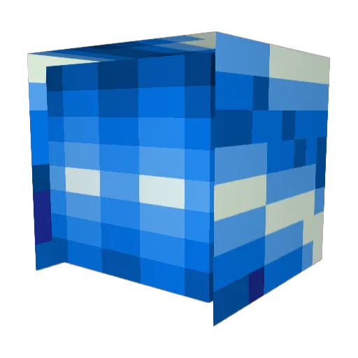J0KE1 Minecraft avatar head, 3D render
