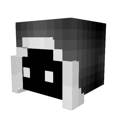 J0S3PH0 Minecraft avatar head, 3D render