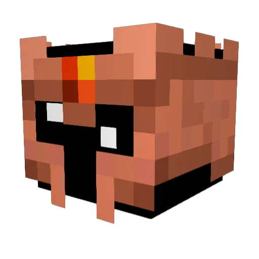 J0SH0 Minecraft avatar head, 3D render