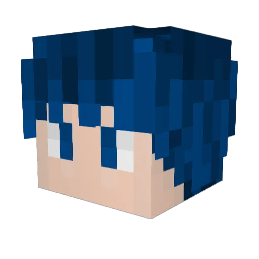 J0SHNUMB Minecraft avatar head, 3D render