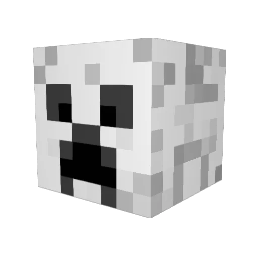 J0SHO7 Minecraft avatar head, 3D render