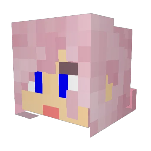 J0an0fark786 Minecraft avatar head, 3D render