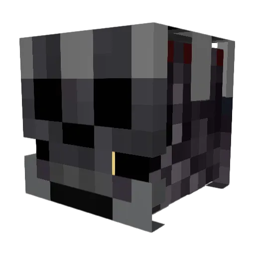 J0hnPK Minecraft avatar head, 3D render