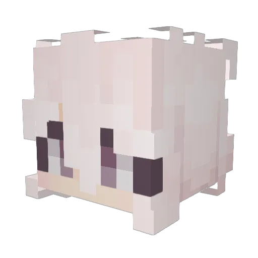 J0k3rnaut Minecraft avatar head, 3D render