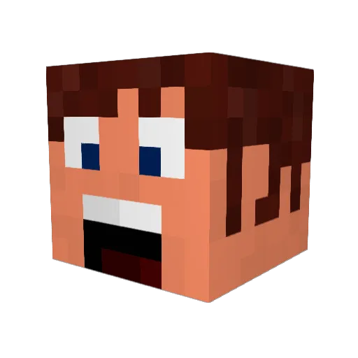 J0lly_R0ger Minecraft avatar head, 3D render