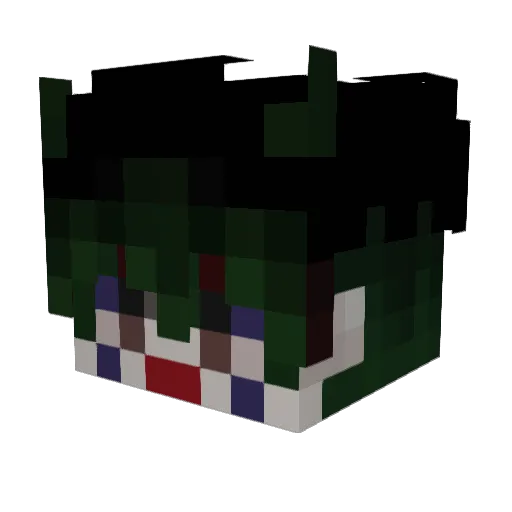 J0nagerous Minecraft avatar head, 3D render